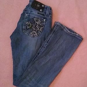 Miss Me Relaxed Boot cut size 27